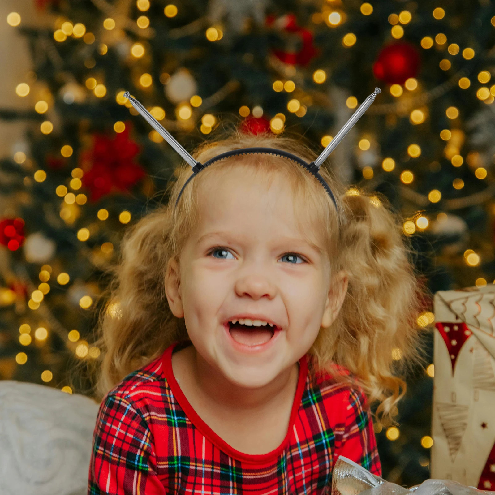 

Adjustable Antenna Headband For Kids Bendable Acrylic Hair Accessories Fun Creative Wear Parties Daily Toddler Girl