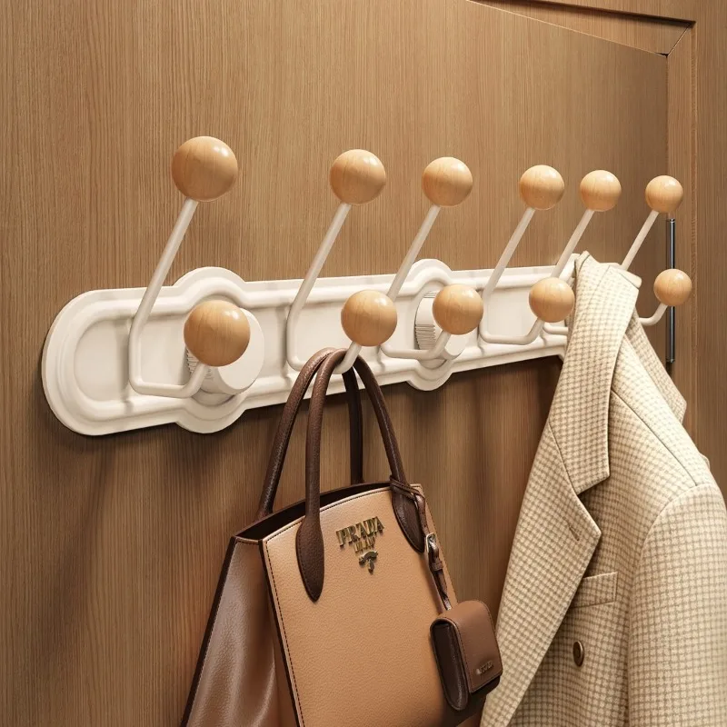 Suction Cup Wall Clothes Rack Living Room Entrance Wall Sphere Coat Rack Multipurpose Portable Clothes Hanger Home Furniture
