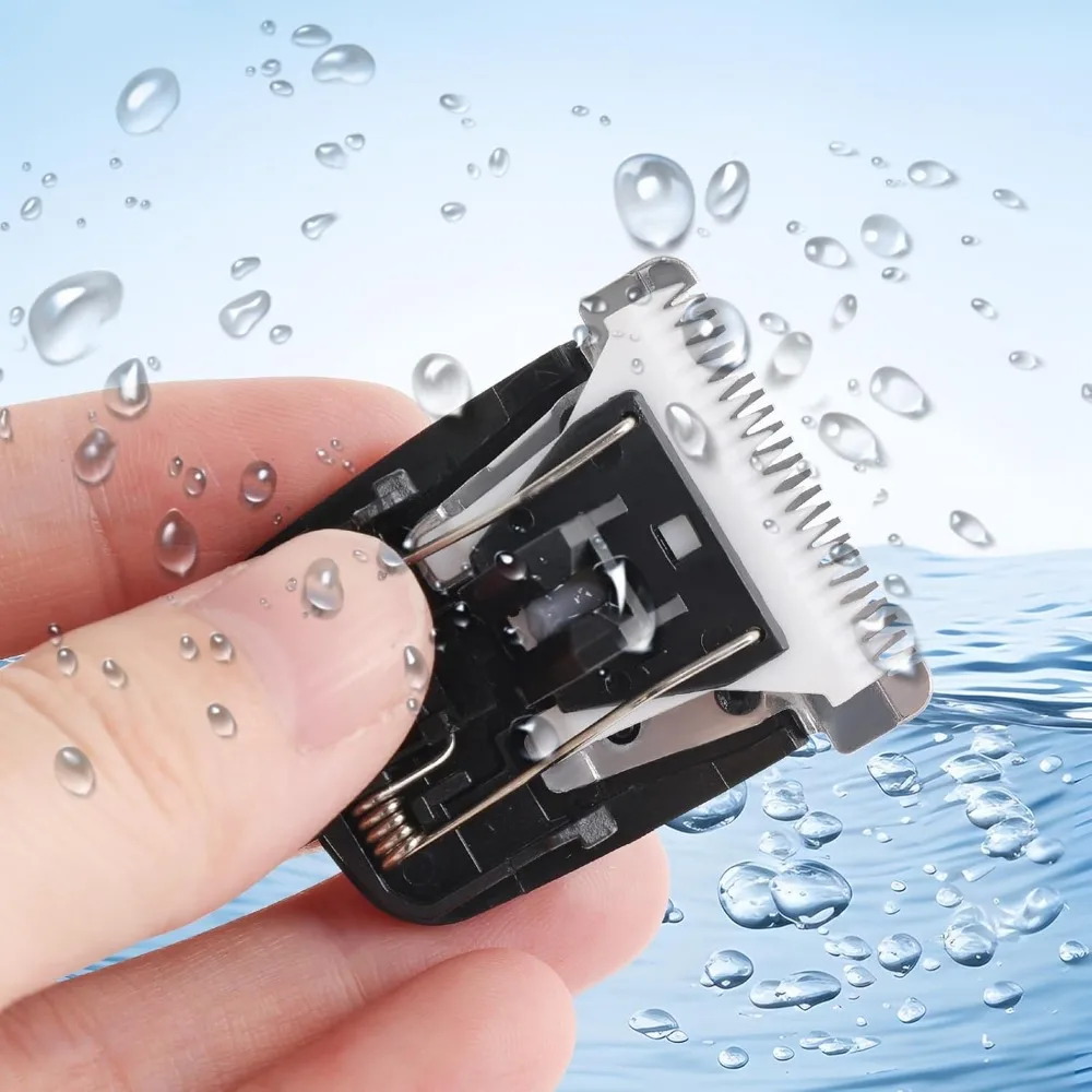 1/2Pcs Replacement Blade Compatible with Manscaped The Lawn Mower 4.0 3.0 2.0 Electric Groin Hair Trimmer,for Clipper Blades Fit image 4