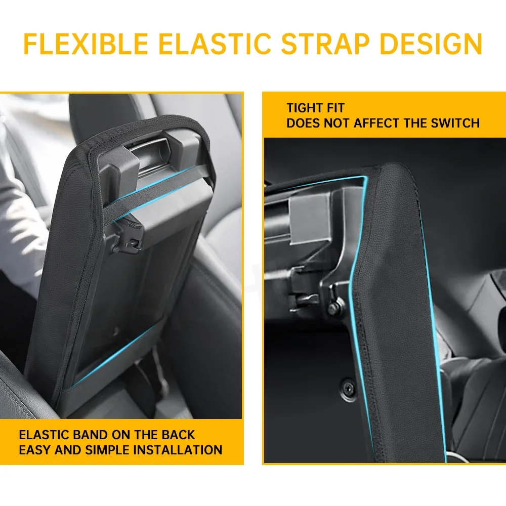 سيارة مركز وحدة التحكم مسند الذراع غطاء لهوندا أكورد 10 X MKX MK10 10th Gen 2018-2021 2022 الجلود مسند الذراع غطاء صندوق الملحقات #5