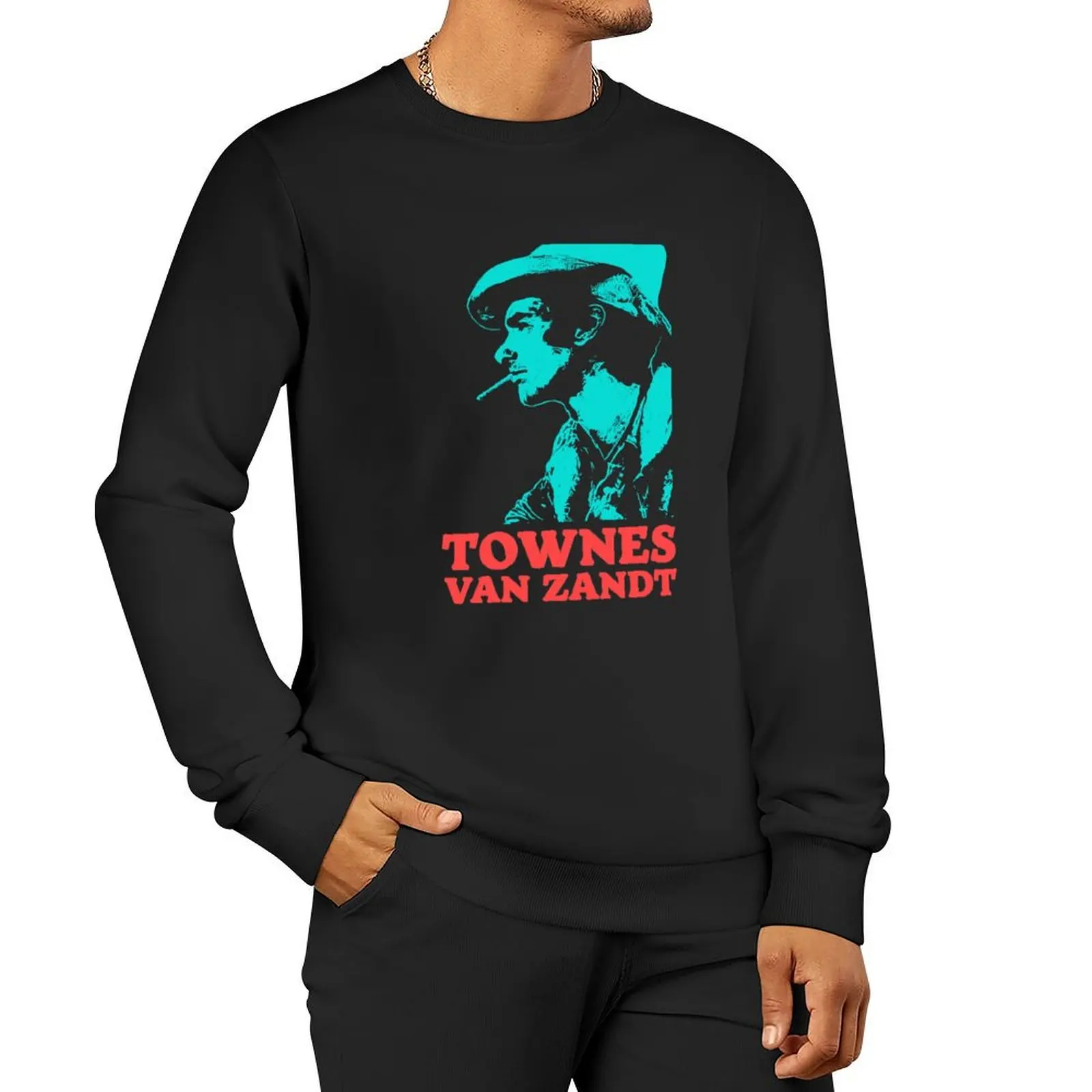 

Townes Van Zandt _amp_ Art Pullover Hoodie clothes for men autumn new products men's winter sweater hooded sweatshirt for men