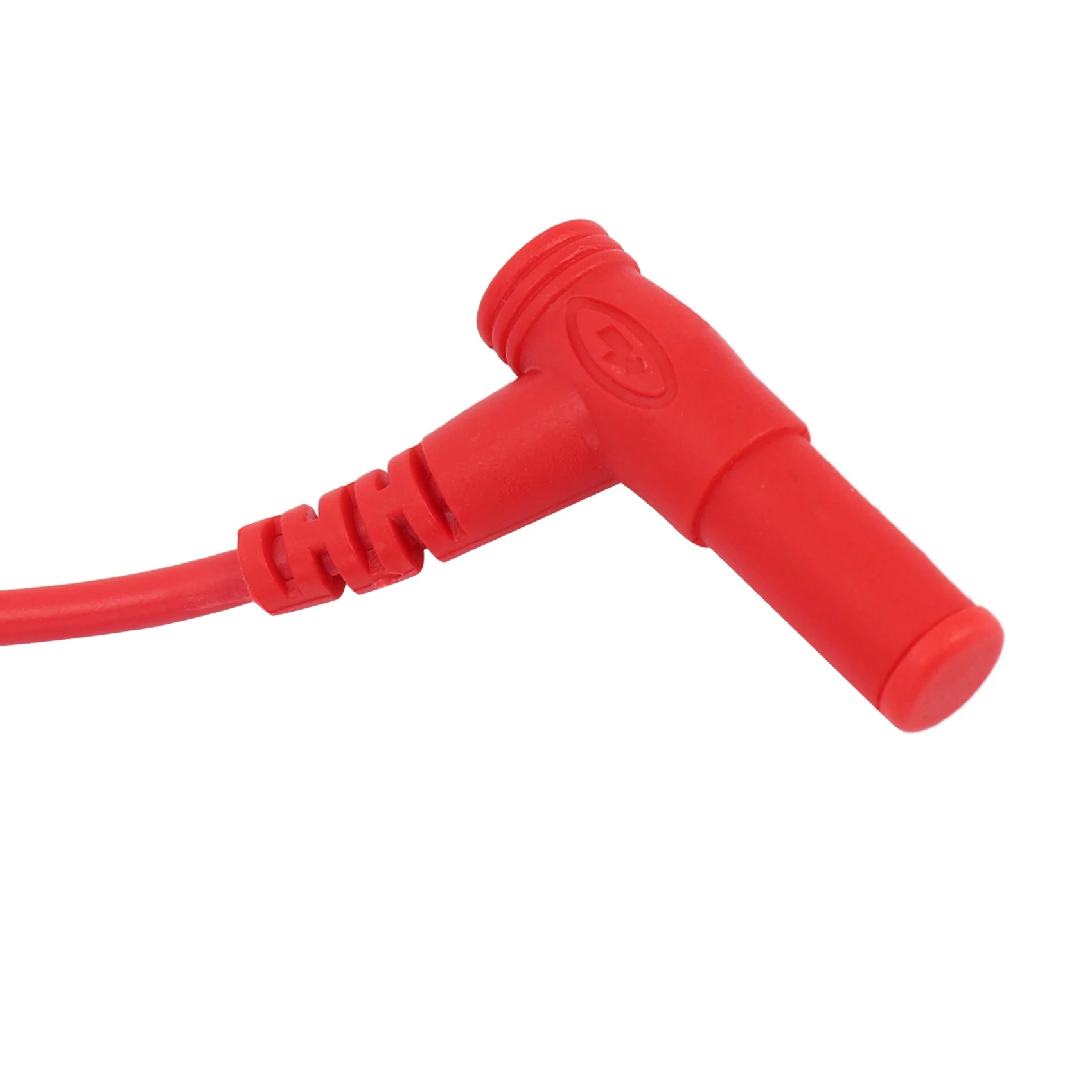 Par de ABRW-5X conector Banana a pinza de cocodrilo Cable de prueba Clip de cocodrilo Cable de prueba de laboratorio con conector Banana resistente 1M de largo