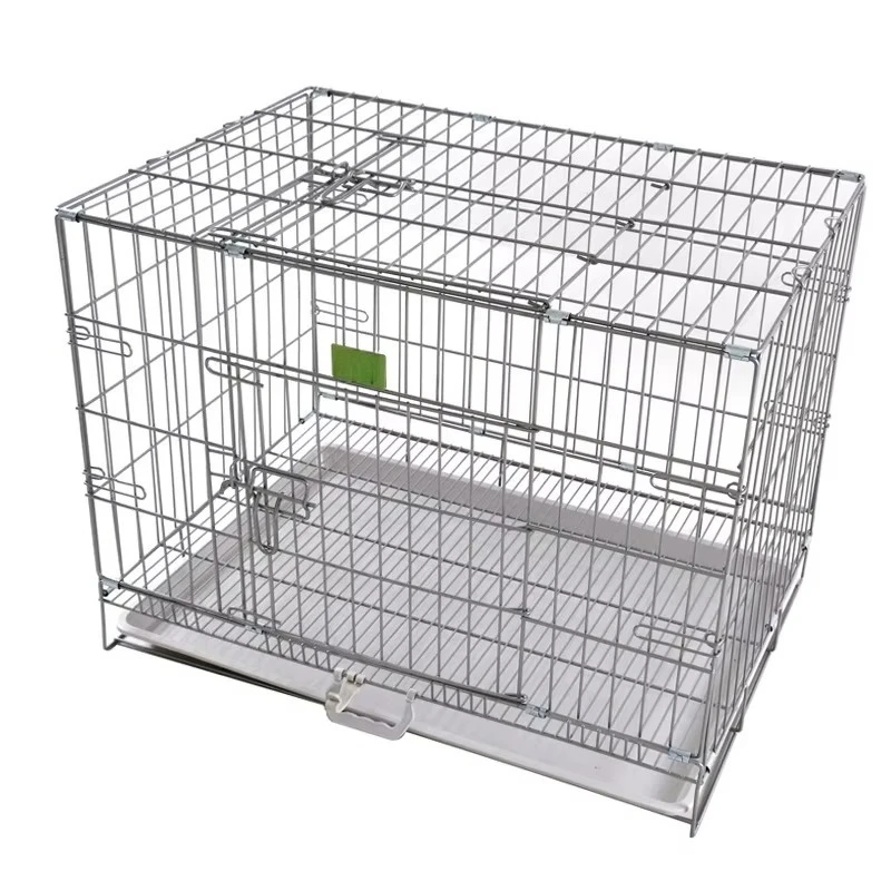 Portable Powder Coated Foldable Wire Dog Cat Pet Cage Wholesale