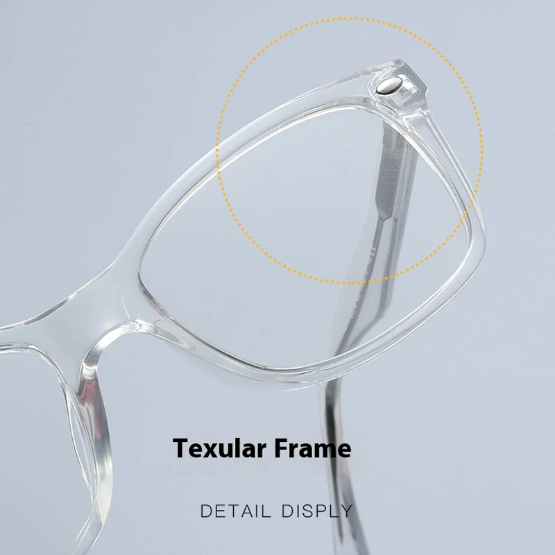 نظارات طبية مربعة سوداء - إطارات بصرية يومية أنيقة