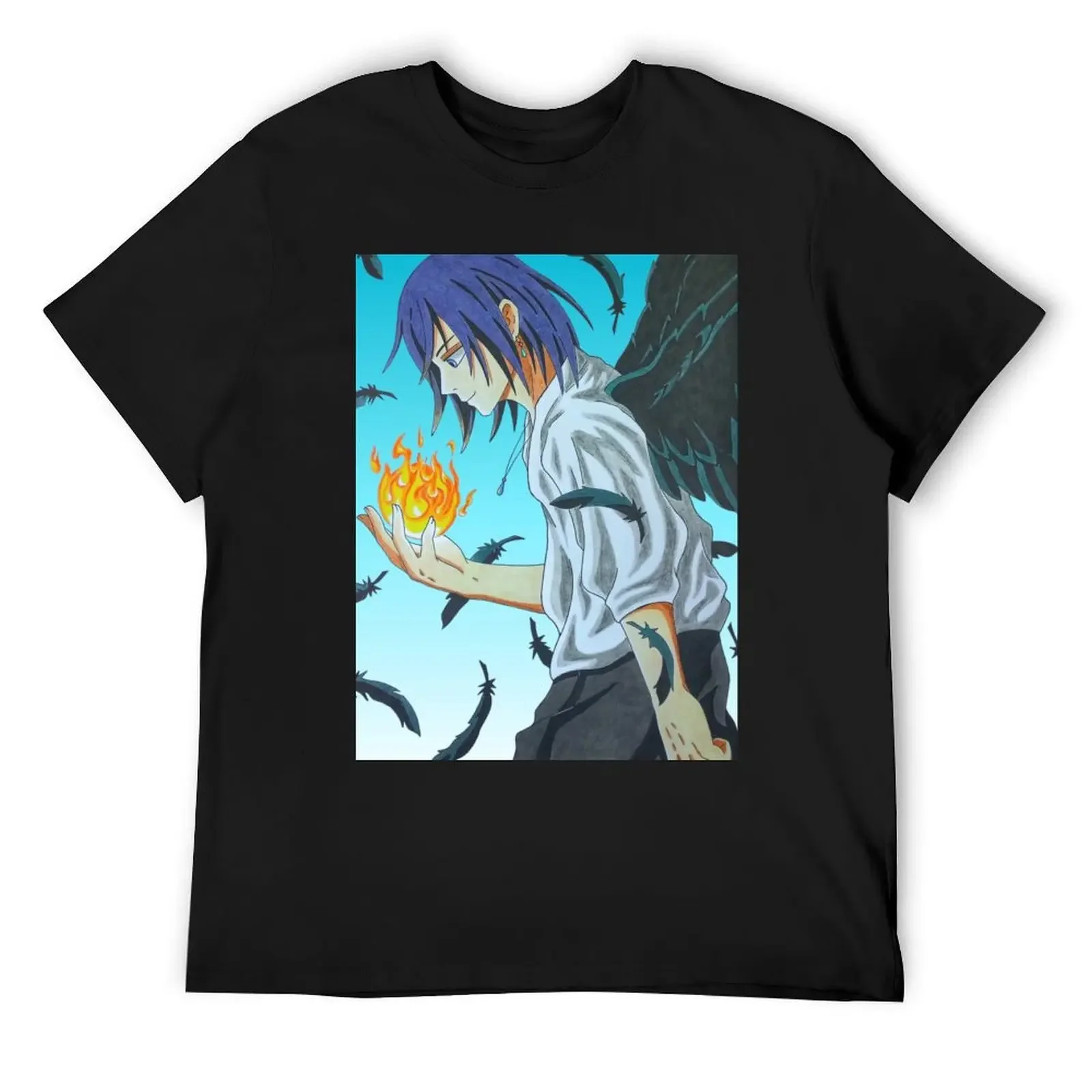 

Dark Angel Magician T-Shirt shirts graphic tee oversized graphic tee aesthetic clothes oversized t shirt men