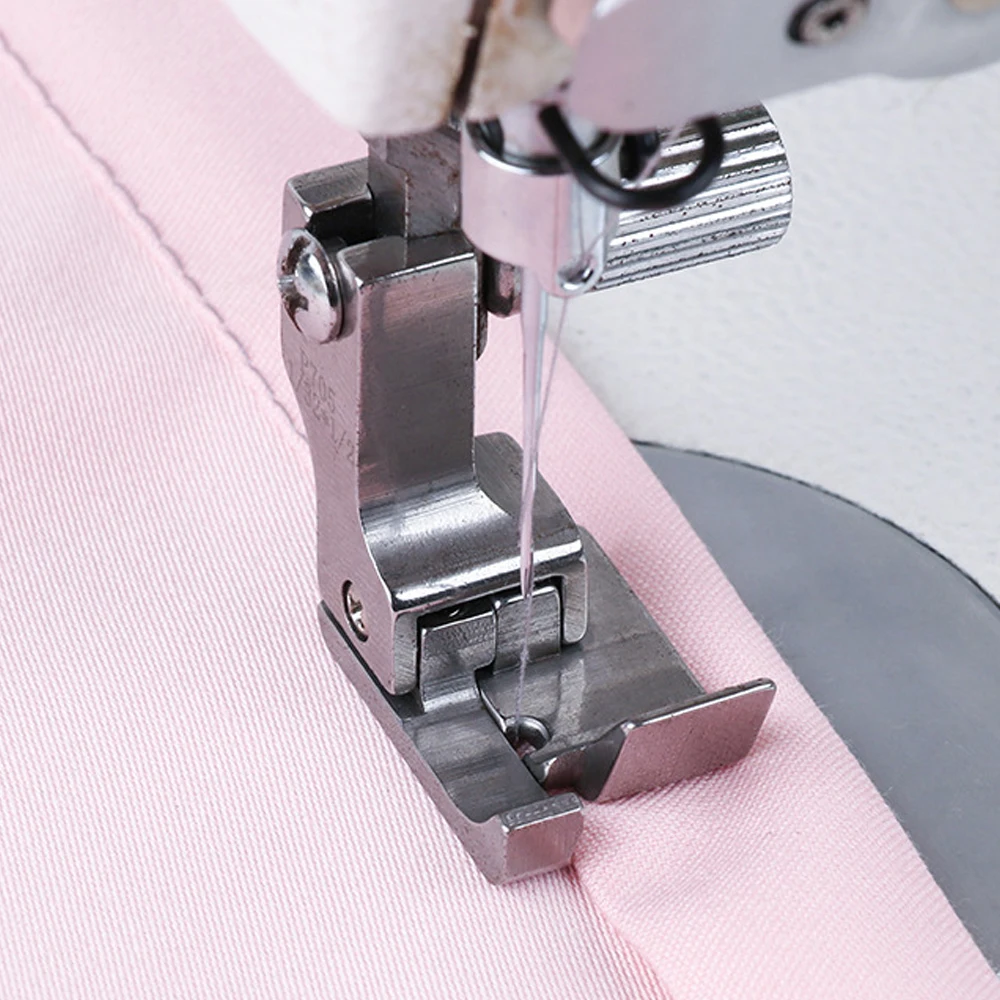 1 PCS SP-705 High And Low Left Compensated Folder Presser Foot Binder Auxiliary Foot For Industrial Sewing Machine Accessories