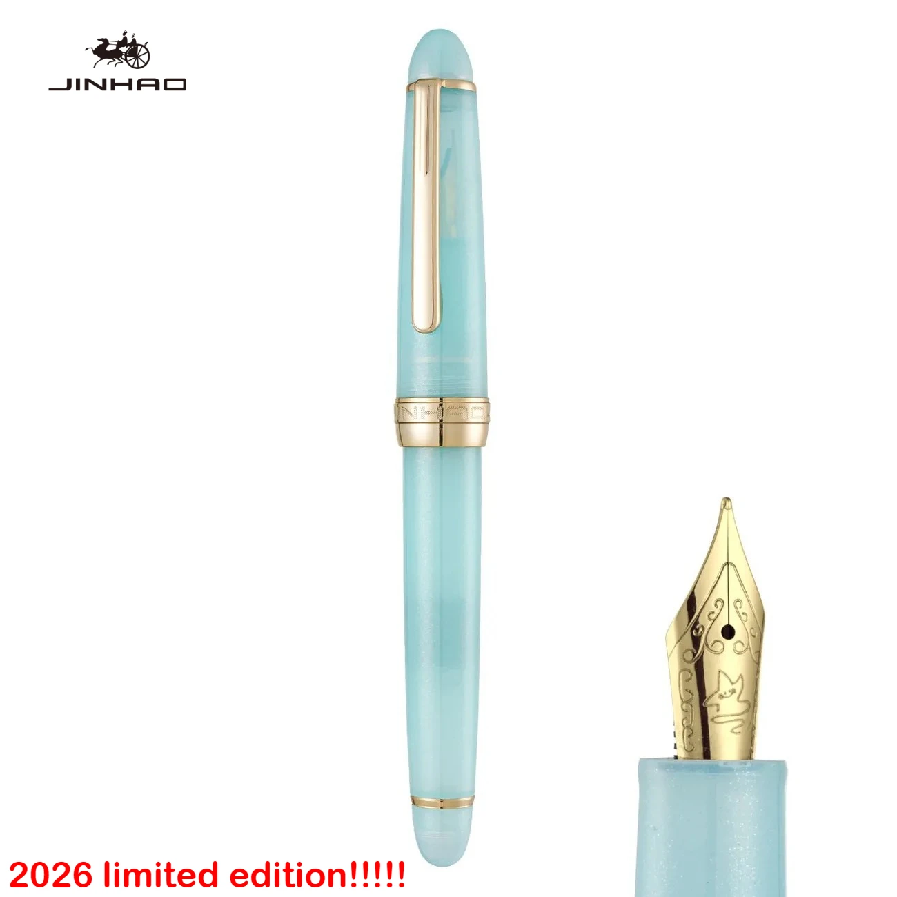 2026 Limited Edition! JINHAO 82 Plus Acrylic Fountain Pen Mixed
