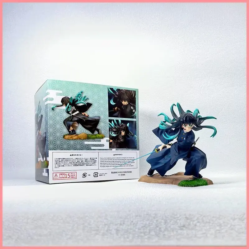 

Фигурка Demon Slayer Токито Муичиро, аниме-статуэтка, украшение для стола, коллекционная игрушка, аниме-аксессуар для фанатов