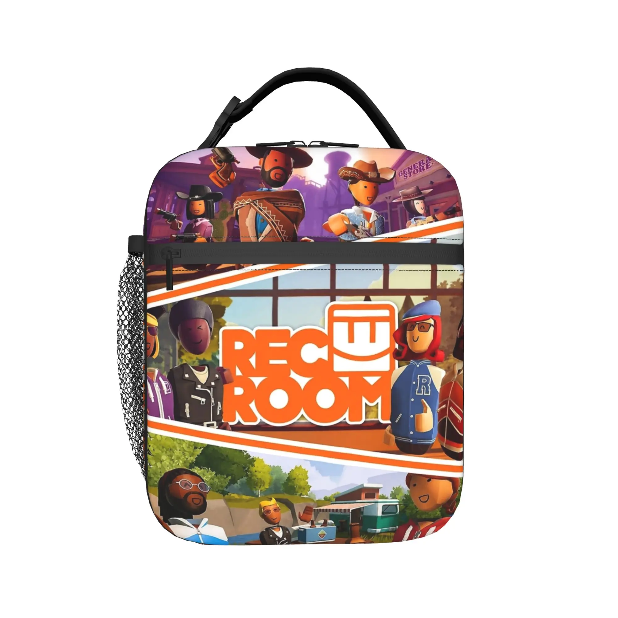 Rec Room Insulated Lunch Bag High Capacity  Lunch Container Cooler Bag Tote Lunch Box Work  Outdoor Men Women