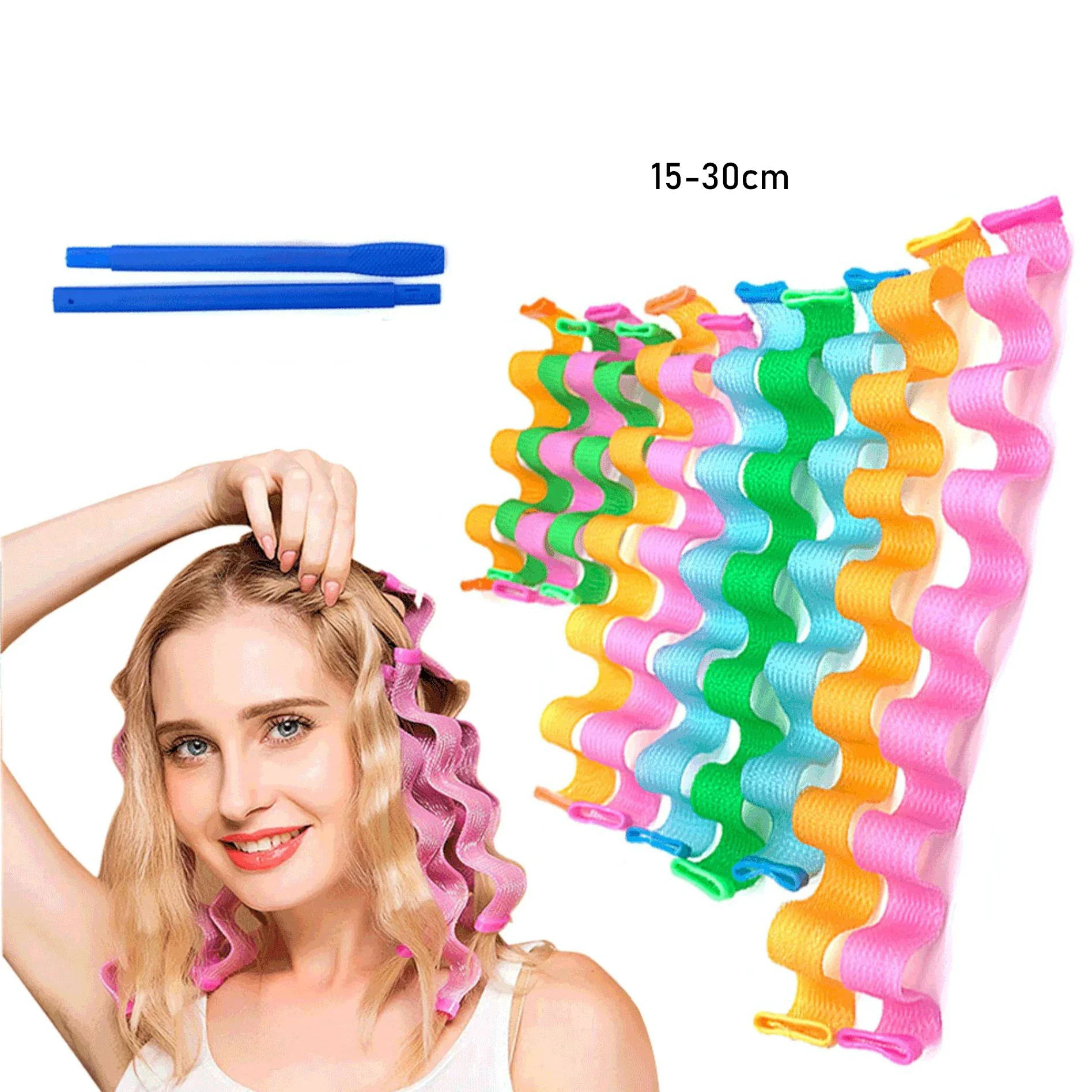

12/18/10pcs Hair Curlers No Heat Women Hairstyle Hair Roller Sticks Heatless Beauty Makeup Curling Rollers Hair Styling Tools