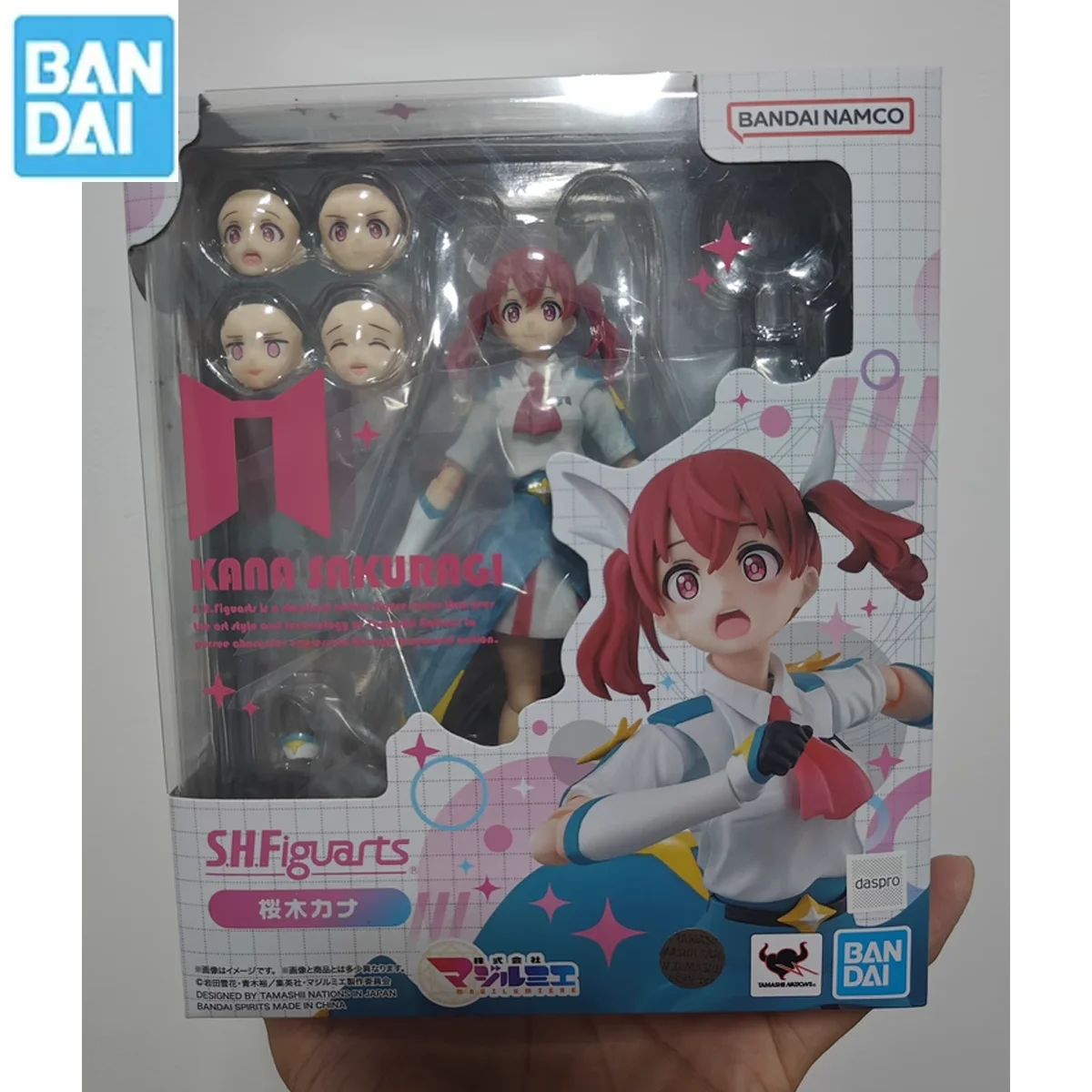 

Bandai Original Magilumiere MagicaGirls Inc. Model KitAnime Figures SHF Sakuragi Kana ActionFiaure Collection Mode