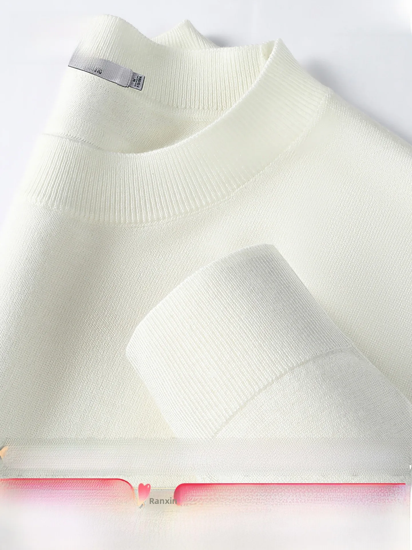 

Snow Flng Men's Camere Sweater Thiened Casual Knitted irt Comfortable Warm Silk Goat Wool Blend Regular Fit Inner Wear