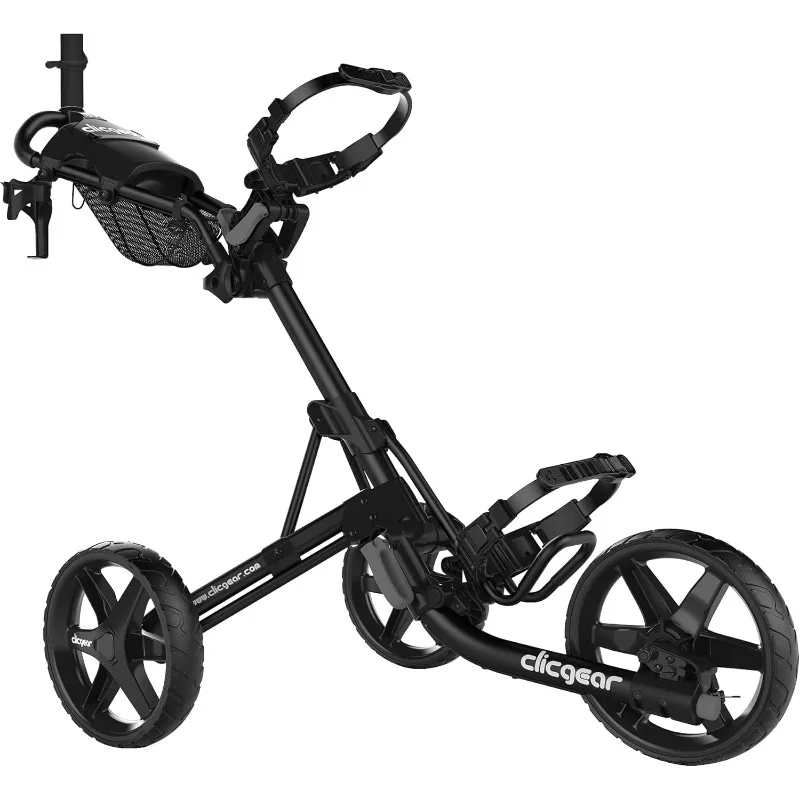 

Clicgear Model 4.0 Golf Push Cart, 3-Wheel Foldable Walking Golf Cart