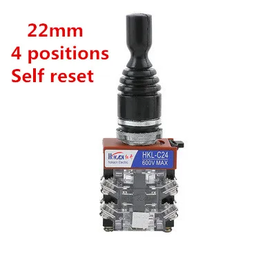 22mm joystick switch self reset / self-locking cross rocker switch 2 / 4 position 2 / 4 HKL-C12 HKL-C22 HKL-C14 HKL-C24