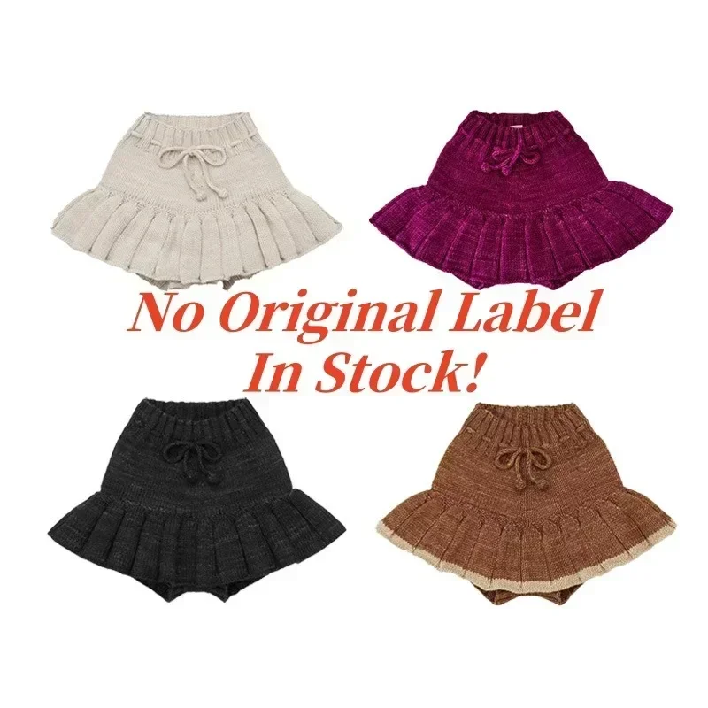 

In Stock! 2025 MP Autumn/Winter New Girls Short Skirt Knit Pleated Skirt Dress