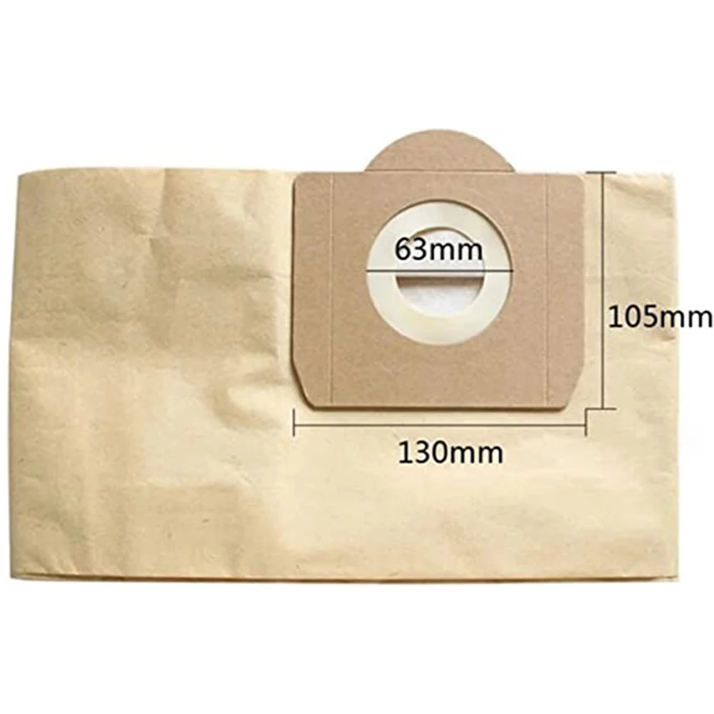 Vacuum Cleaner Dust Bag for Karcher WD3 WD3200/Rowenta RB88 RU100/Rowenta BULLY RB08 014/Seteco 202 Thickened Dust Bags