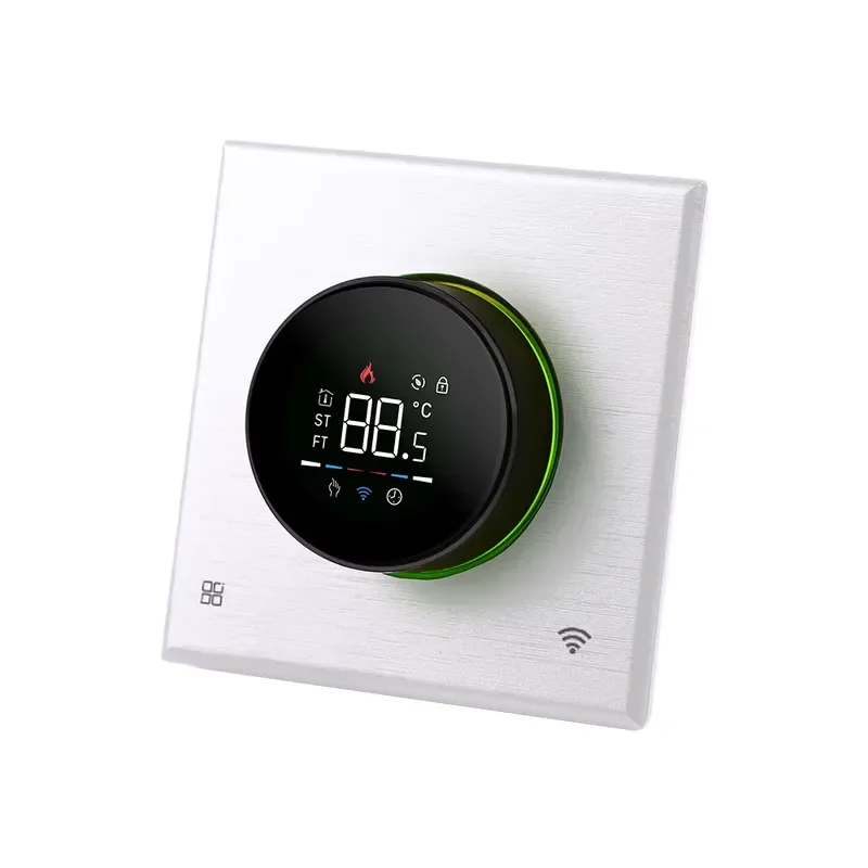 Intelligent Home Floor Heat Thermostat Smart Temperature Controller with LCD Display Plastic Material OEM Customizable