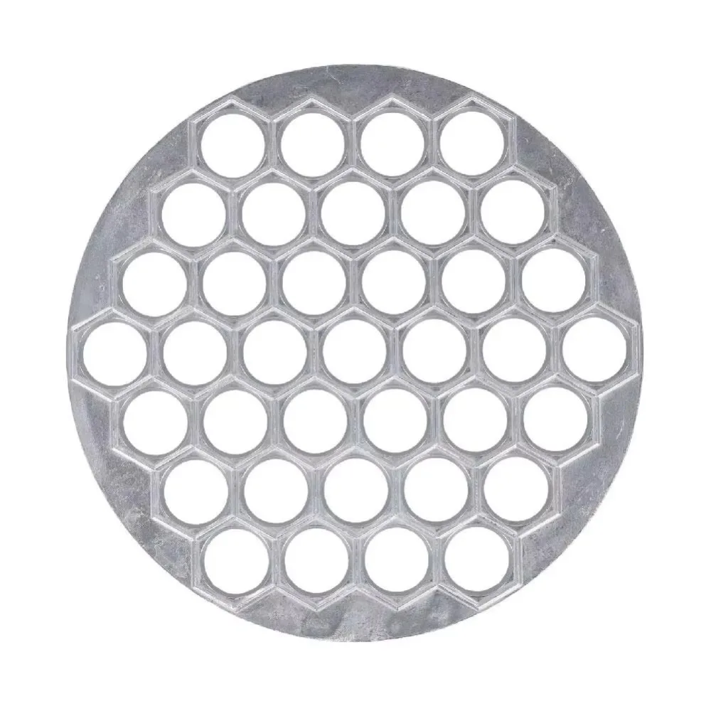 Picture 6: Portable Aluminum Dumpling Mold 37 Holes Ravioli Ravioli Maker Russian Pelmeni Maker Kitchen Cooking Tools Dumpling Machine