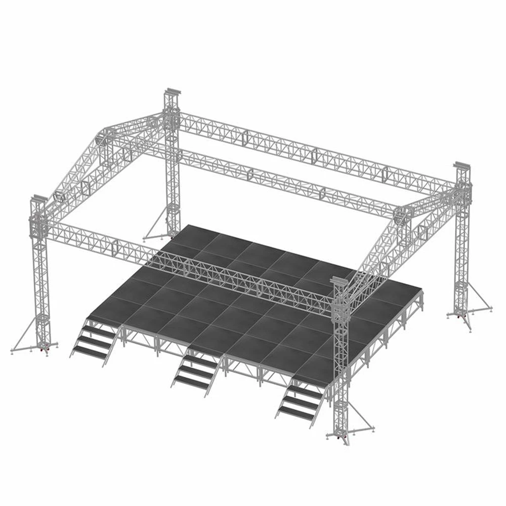 【Factory Wholesale】Heavy Duty Aluminum Truss System 6082-T6 For Concert And Exhibition Structures