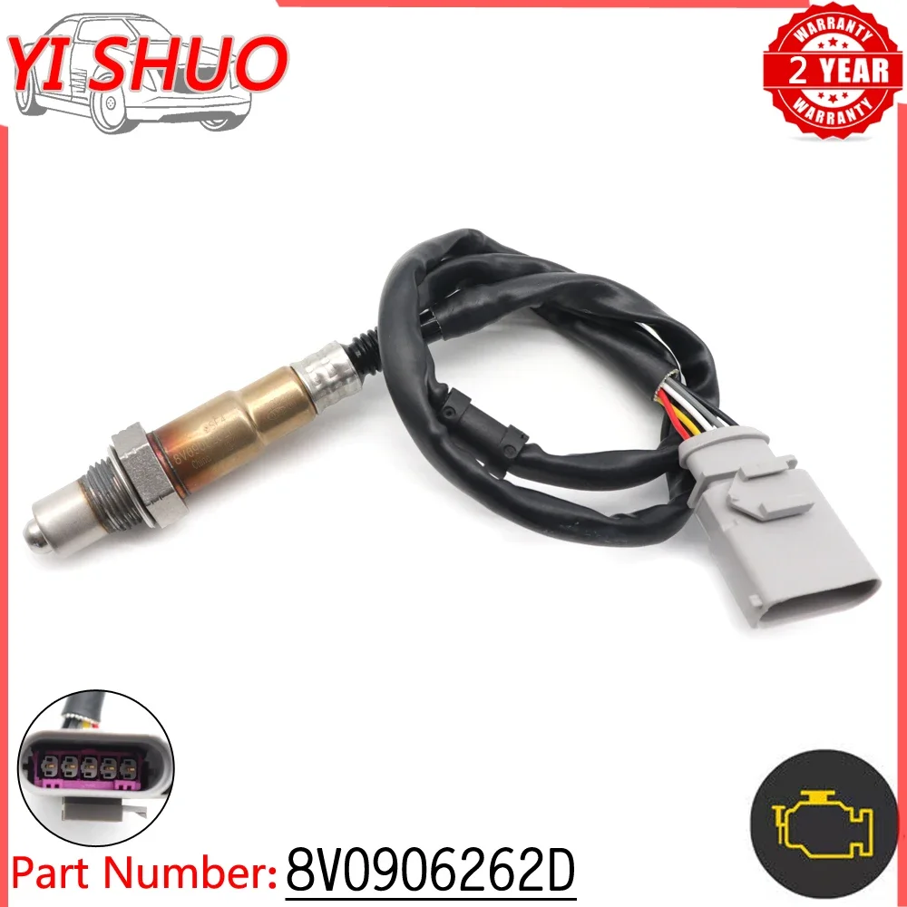 

Car 8V0906262D Upstream Air Fuel Ratio Lambda O2 Oxygen Sensor for Audi A3 S3 TT Quattro Volkswagen GTI Golf R 2.0L 234-5185