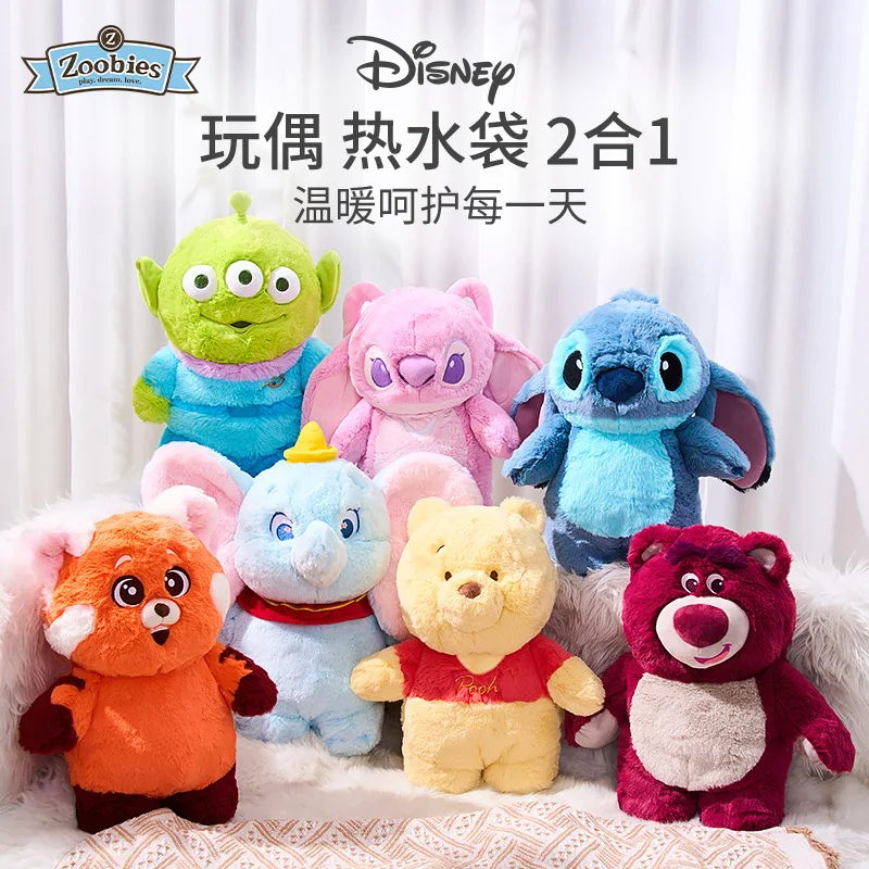 

Disney Anime Hobby Stitch Winter Extra Large Plush Hot Water Bottle Women's Home Water Filling Hand Warmer Gifts For Girlfriend