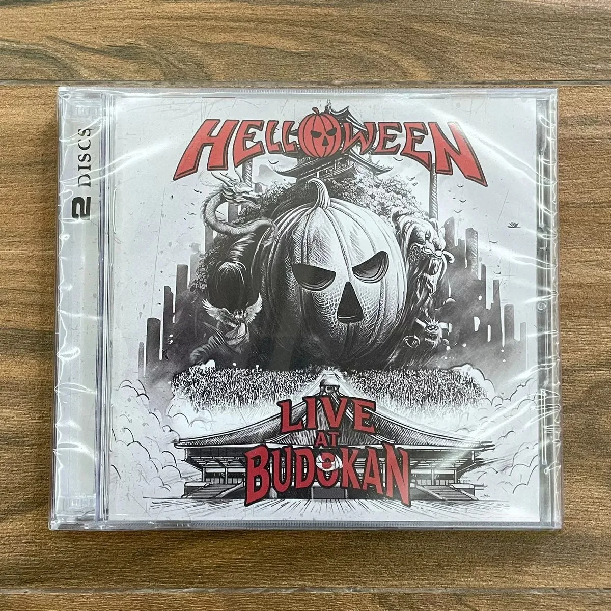 

Helloween Live At Budokan 2CD - Power Metal Live Concert Album, 2 Discs Complete Live Audio Collection