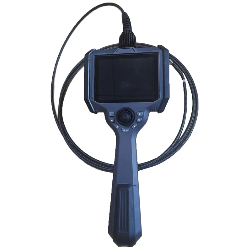 

HMK 360 degree joystick-control articulation 6mm diameter endoscope industrial borescope