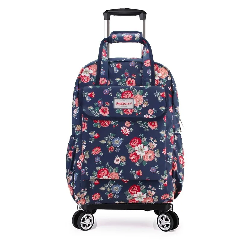 Impressão impermeável Rod Bag, Universal Wheel Bagagem, Livable e Backable Rod, 2024