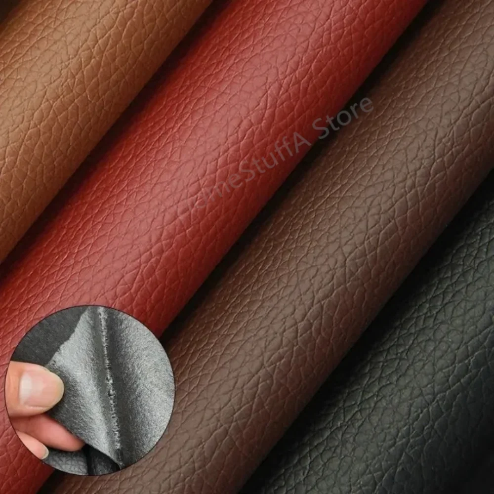 1.5M Thickened Self-Adhesive Leather Repair Sticker PU Leather Sticker for Furniture Chair Car Seats Shoe Fix Patch Refurbishing