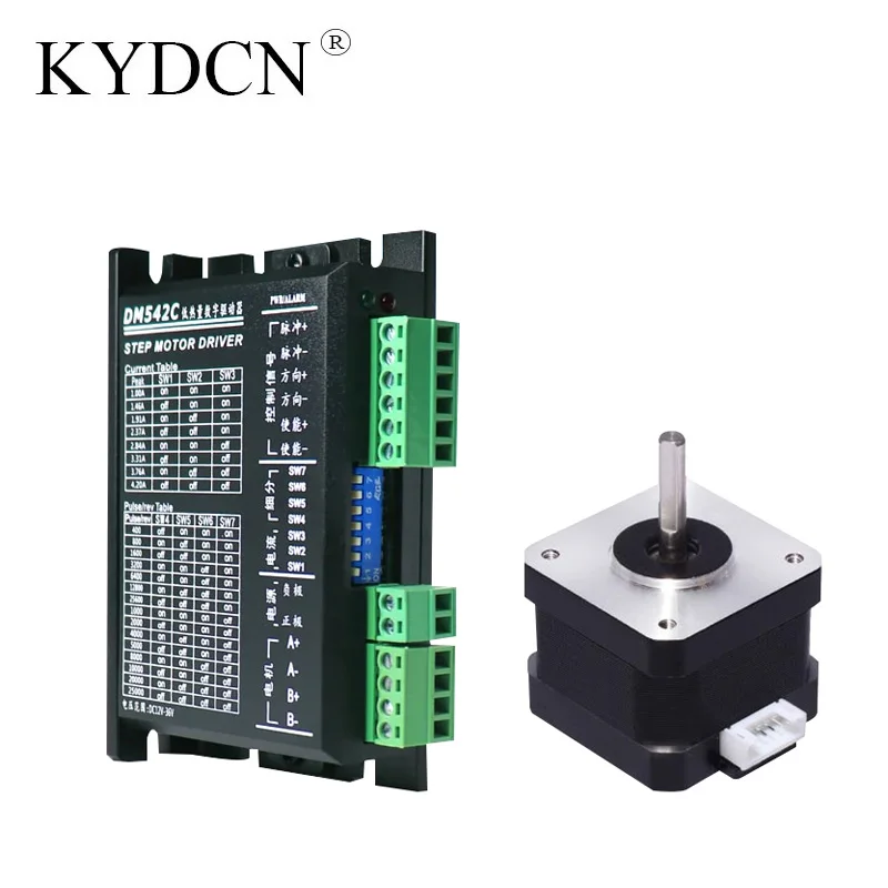 

Nema 17 Stepper Motor Set 0.28N/0.55N/0.7N/TB6600/DM542C High Torque Motor Two-phase Driver 4A