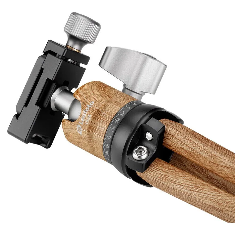 Leofoto MT-01+LH-25 (إصدار مموه/خشب الخوخ) بث مباشر متنقل يدعم حامل ثلاثي معدني صغير بدون مرآة #3