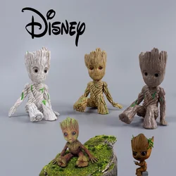 Disney Groot Fish Tank Decor Ornament Guardians of The Galaxy Hero Action Figure Decor for Aquarium Fish Tank Model Decoration