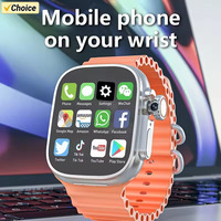DW99 UltraMax Smartwatch 4G Android 10.0 2.2inch Amoled Rotary Camera Video Call GPS WIFI App Download S10 Ultra Smart Watch Men