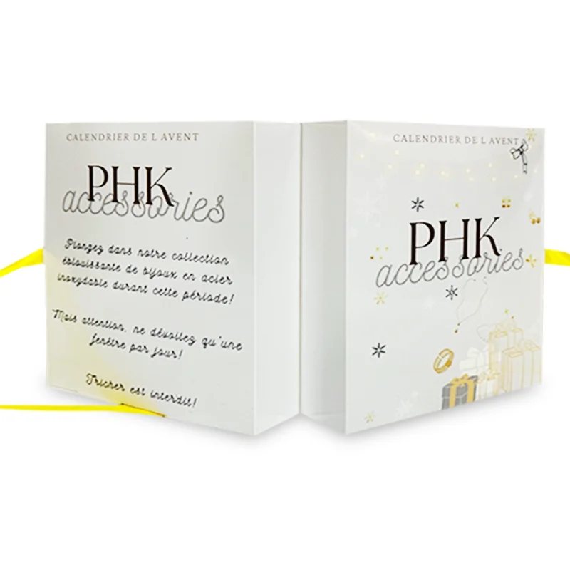 Customization.Manufacturer Gift Cardboard Advent Calendar Box Packaging Box with 24 Days