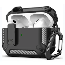 Funda con cierre de seguridad para AirPods Pro 2 3, Funda a prueba de golpes para AirPods Pro 2, Pro 2, Gen 2023