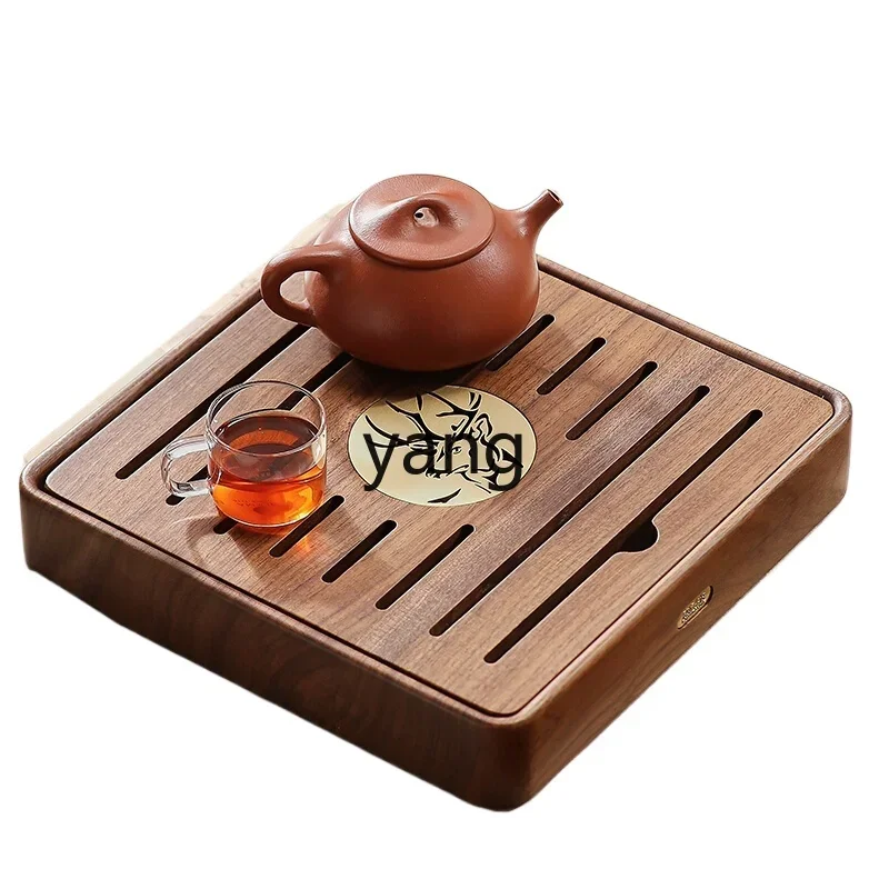 CC tea tray new home picnic portable dry brewing table water storage drain kung fu tea set