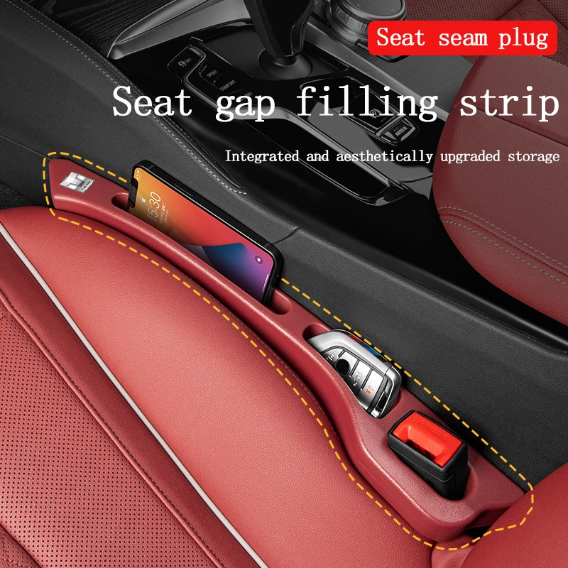 

For Genesis G80 G70 GV80 GV70 G90 GV60 Neolun Car Seat Gap Plug With Card Slot Car Seat Seam Plug Strip Car Interior Accessories