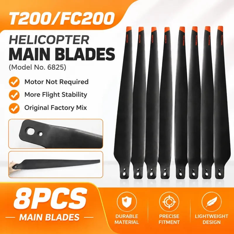 Carbon Fiber Blades for DJI T200 FC200 Compatible with Factory Style Mixed Set Free Shipping