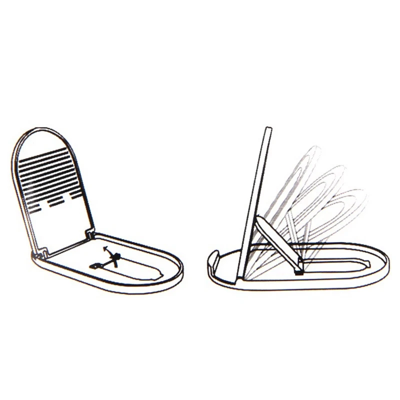 Invite de bureau pliable, double ouverture, tablette PC, mini base simple