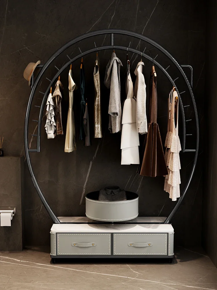 Premium mobile coat rack bedroom floor hanger