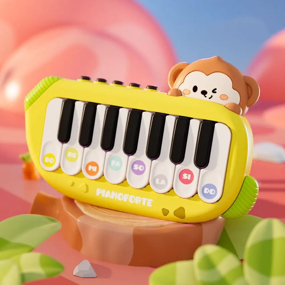 Early Education Mini Electric Keyboard Multifunctional Electronic Organ Electronic Piano Toy Learning Music with Music Score