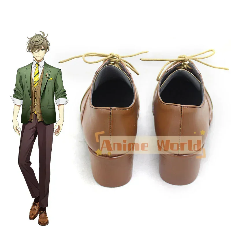 Virtual YouTuber Eden-gumi Oliver Evans Cosplay Shoes Halloween Carnival Boots Custom Made