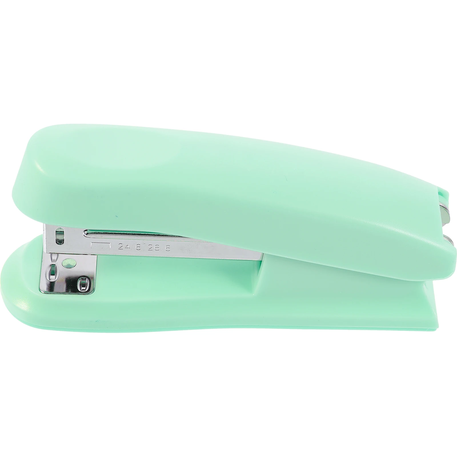 Portable Desk Stapler Pink Small Size Office Gadgets Classroom Supplies Hand Stapler for Proper Size