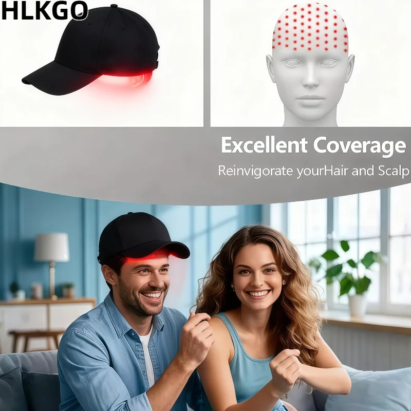 

Лазерная шапочка LLLT для выпадения волос, 96-диодный шлем для роста волос с длиной волны 650 нм, устройство для лазерной терапии низкого уровня для мужчин