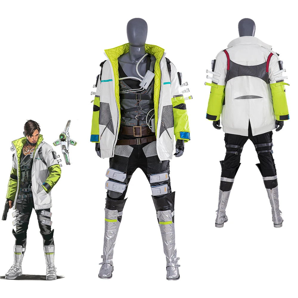 Game Apex Legends Cosplay Costumes Crypto  Battle Suit Initial Version With Accessories Halloween Carnival Party Outfits Uniform