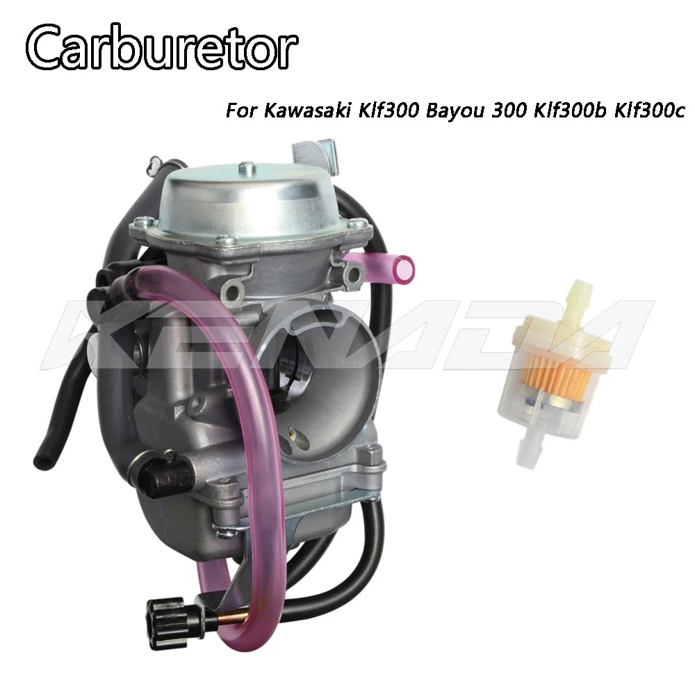 Carburetor For KLF300 KLF300B KLF300C Bayou 300 4x4 ATV 1986-2005 Fuel System Spare Part
