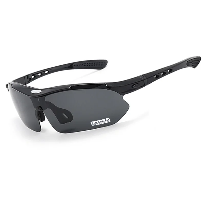

0089 Polarized Sports Sunglasses with 5-Lens Set for Cycling, Shooting, Running & Hiking, UV400 Sun Glasses for Men Women 512366