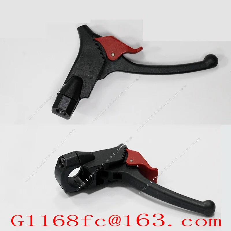 Wheelchair Shopping Cart with Self-locking Plastic Brake Handle Part