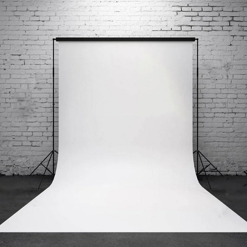 Pure White Vinyl Photography Backdrop Cloth Studio Photo Background Props Photo Studio Kits Photography Accessories 90x150cm