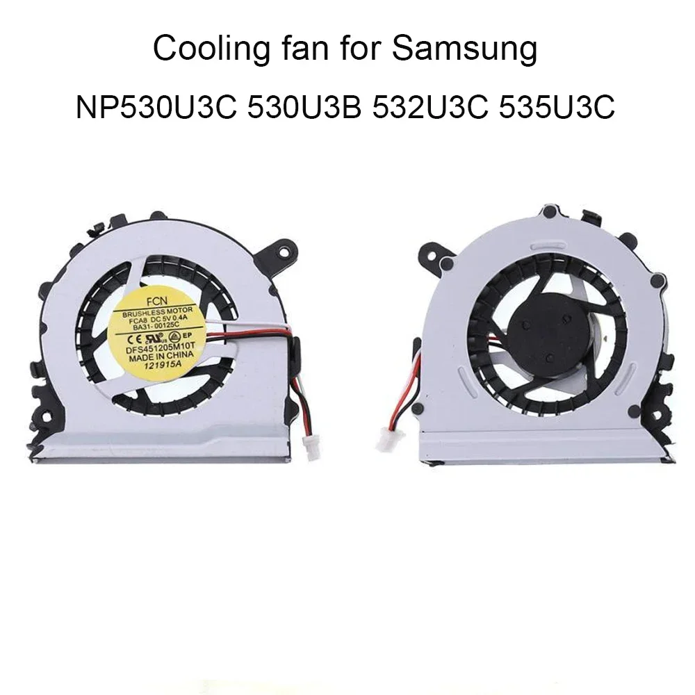 NEW Laptop Fans for Samsung NP530U3C NP530U3B NP532U3C NP535U3C 530U3C 530U3B 532U3C 535U3 CPU   Fan Cooler Sale BA31-00125C